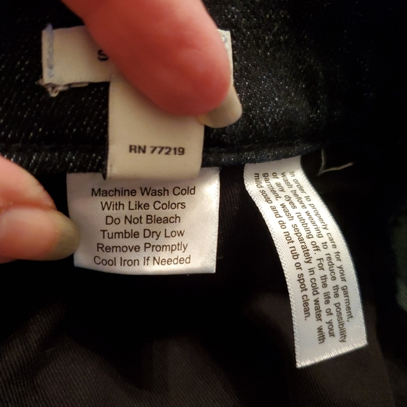 Joseph Abboud Slim Fit Dark Wash Men's Jeans Size 40x30 - Picture 6 of 6